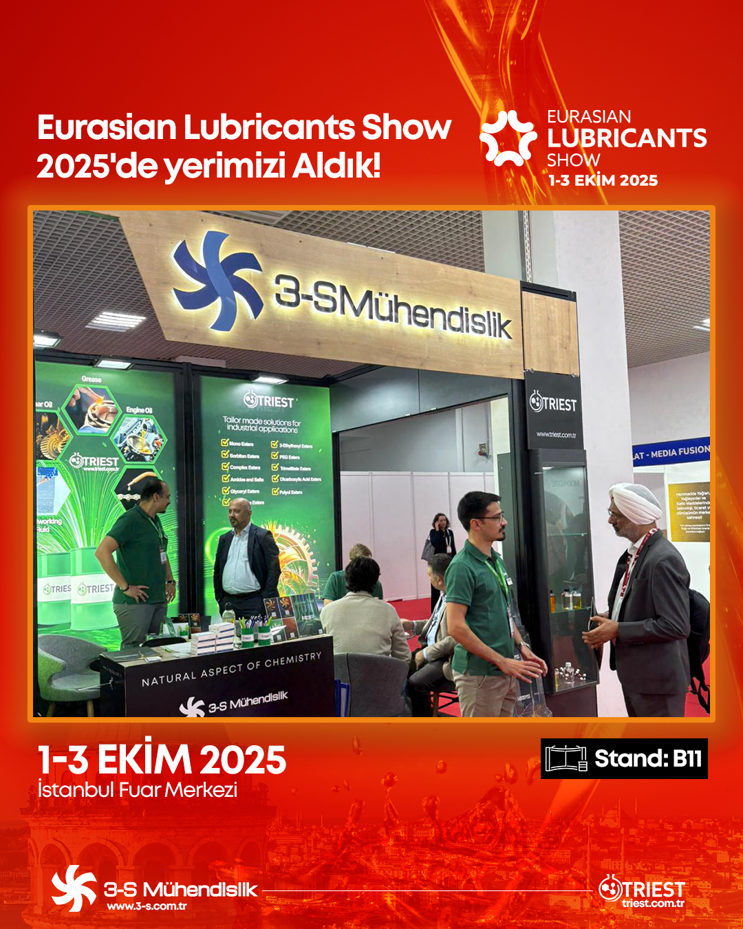 Eurasian Lubricants Show 2025'te 2. Gün!